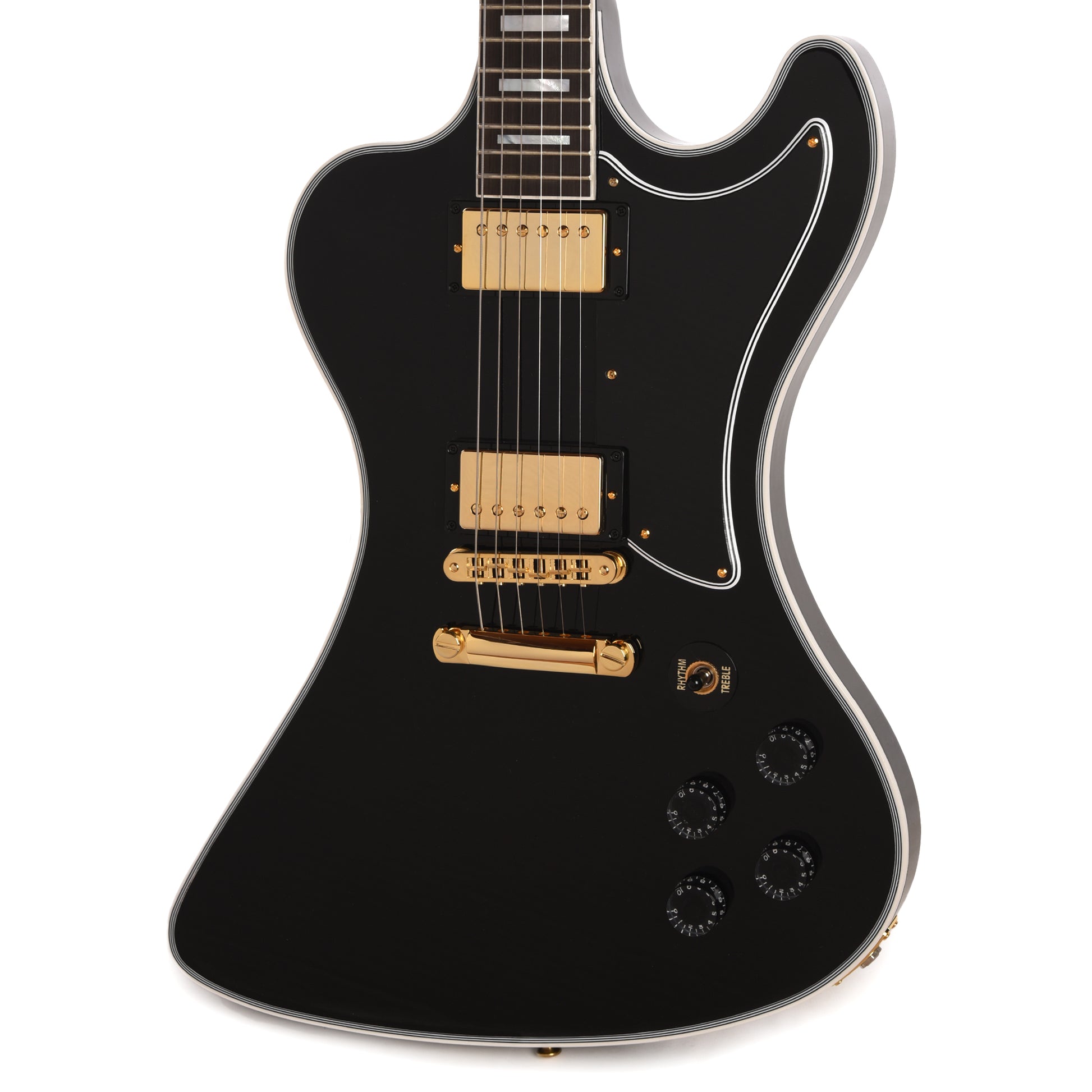 Gibson Custom Shop RD Custom Ebony Electric Guitars / Solid Body