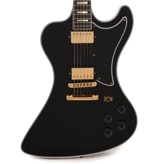 Gibson Custom Shop RD Custom Ebony Electric Guitars / Solid Body