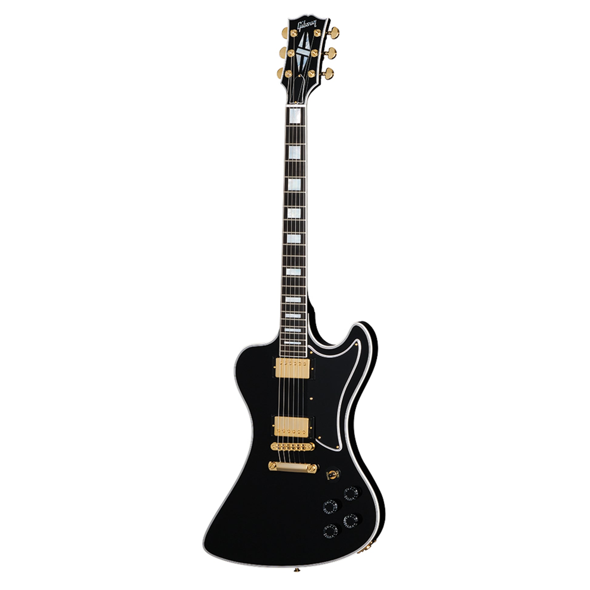 Gibson Custom Shop RD Custom Ebony Electric Guitars / Solid Body