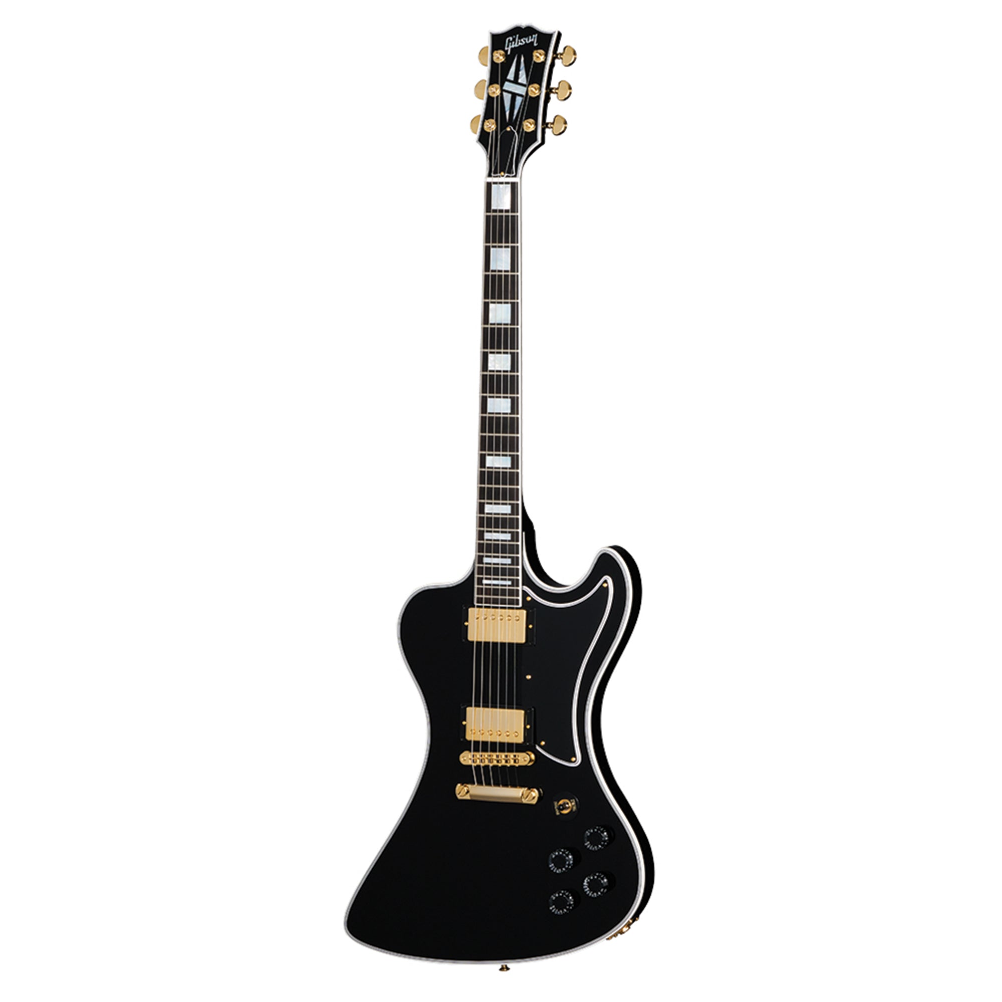 Gibson Custom Shop RD Custom Ebony Electric Guitars / Solid Body