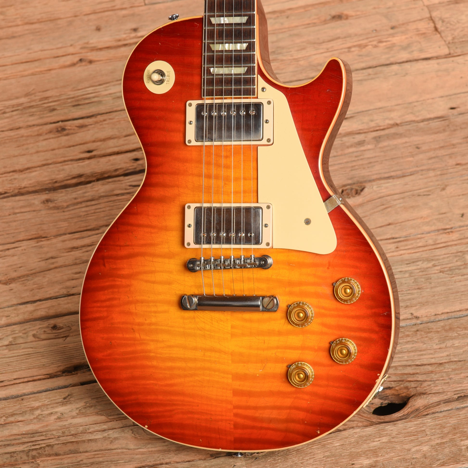Gibson Custom True Historic '60 Les Paul Standard Reissue Murphy Aged Cherry Sunburst 2016 Electric Guitars / Solid Body