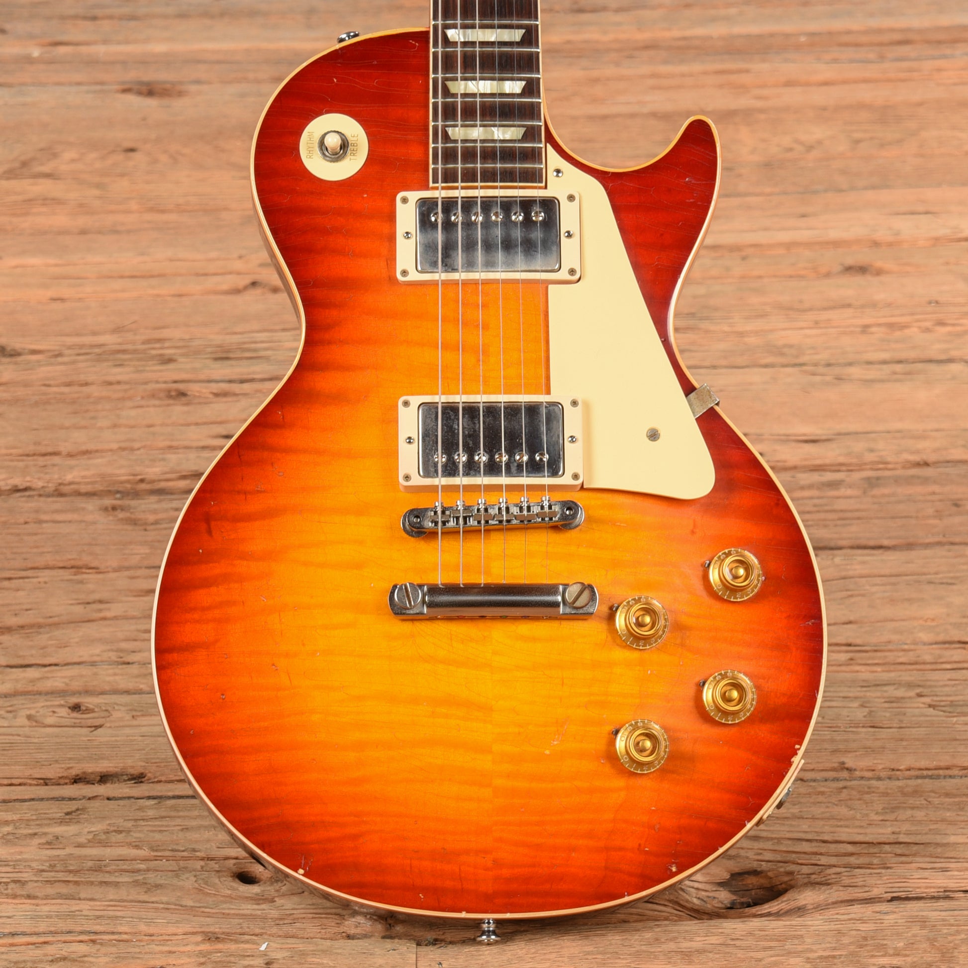 Gibson Custom True Historic '60 Les Paul Standard Reissue Murphy Aged Cherry Sunburst 2016 Electric Guitars / Solid Body