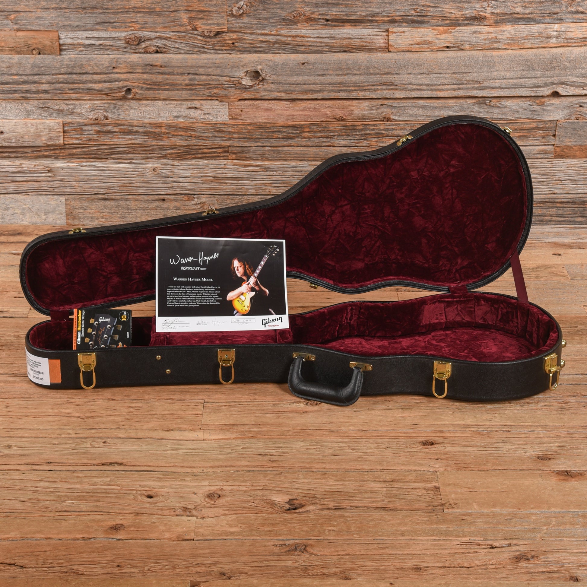 Gibson Custom Warren Haynes '58 Les Paul Standard Reissue Sunburst 2007 Electric Guitars / Solid Body