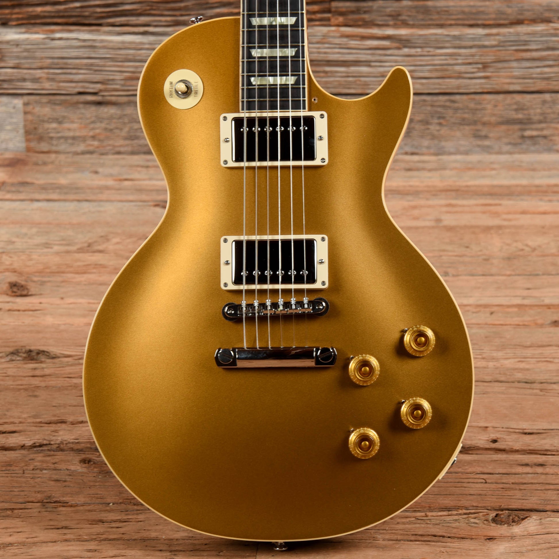 Gibson Custom Wildwood Spec 57 Les Paul Goldtop Goldtop Electric Guitars / Solid Body
