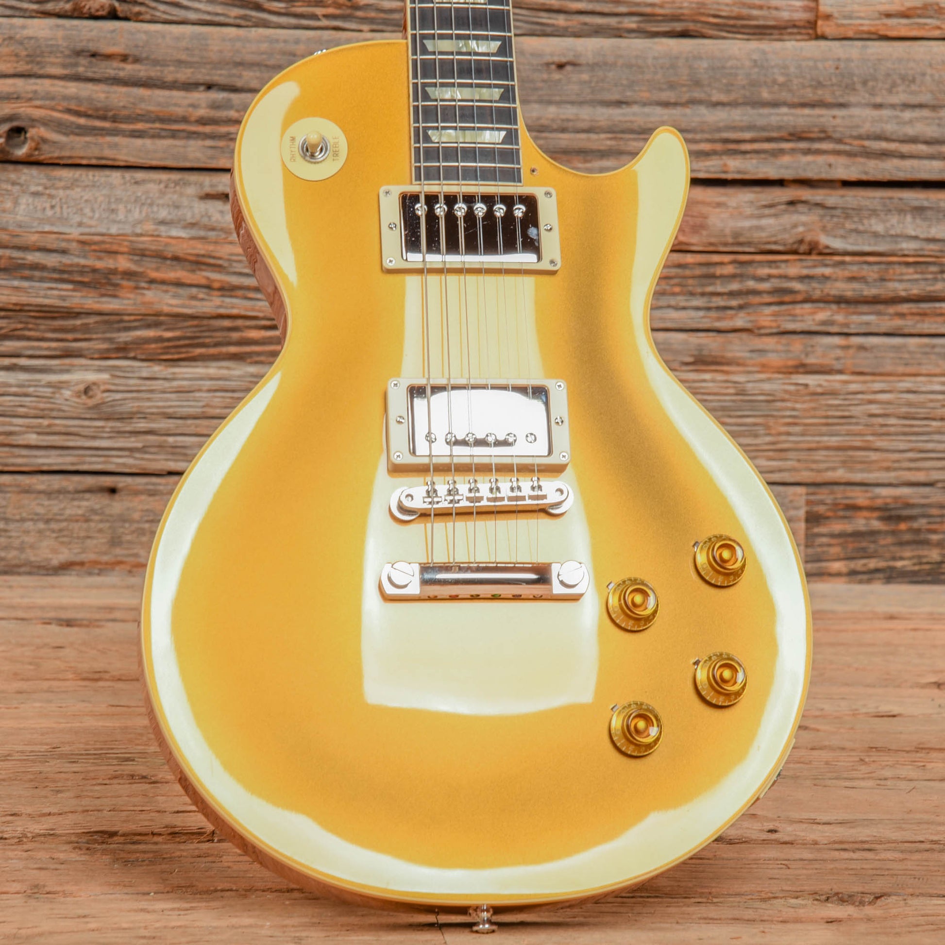 Gibson Custom Wildwood Spec 57 Les Paul Goldtop Goldtop Electric Guitars / Solid Body