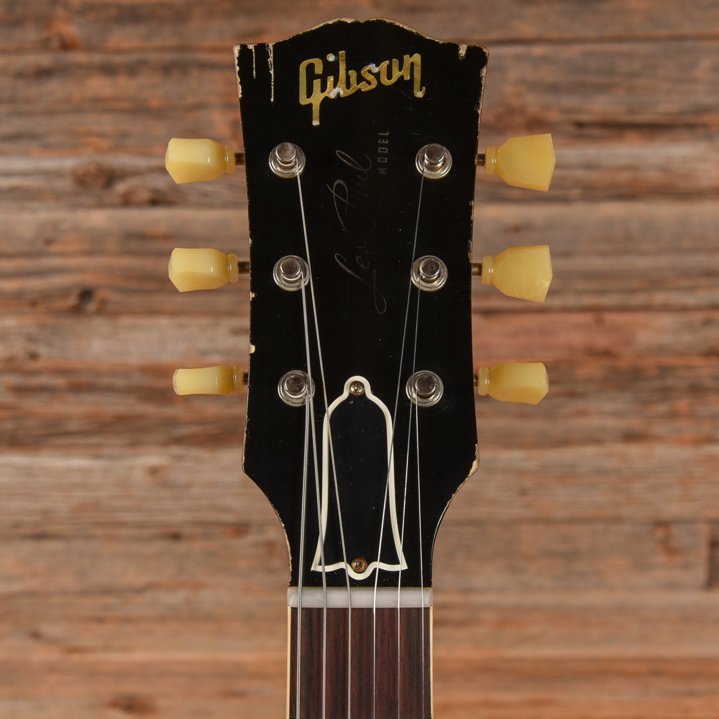 Gibson Custom Wildwood Spec '58 Les Paul Standard Ultra Heavy Aged Green Lemon Fade 2021 Electric Guitars / Solid Body