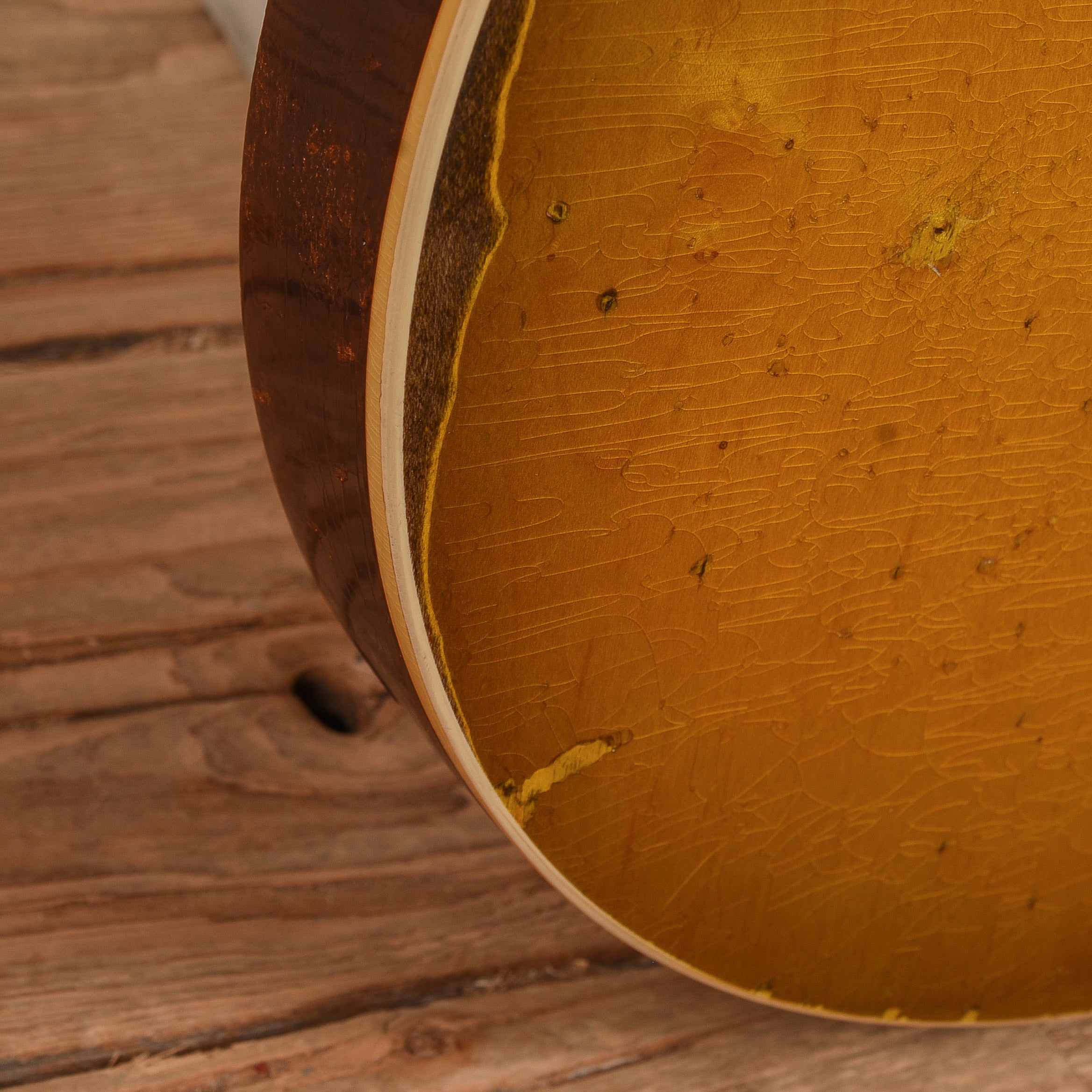 Gibson Custom Wildwood Spec '58 Les Paul Standard Ultra Heavy Aged Green Lemon Fade 2021 Electric Guitars / Solid Body