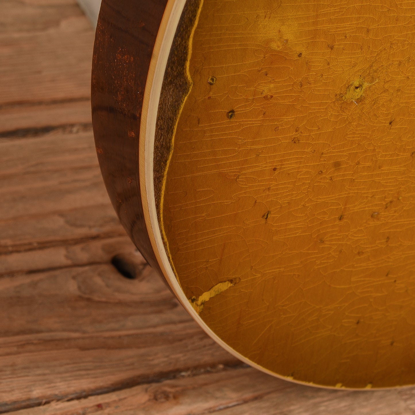 Gibson Custom Wildwood Spec '58 Les Paul Standard Ultra Heavy Aged Green Lemon Fade 2021 Electric Guitars / Solid Body