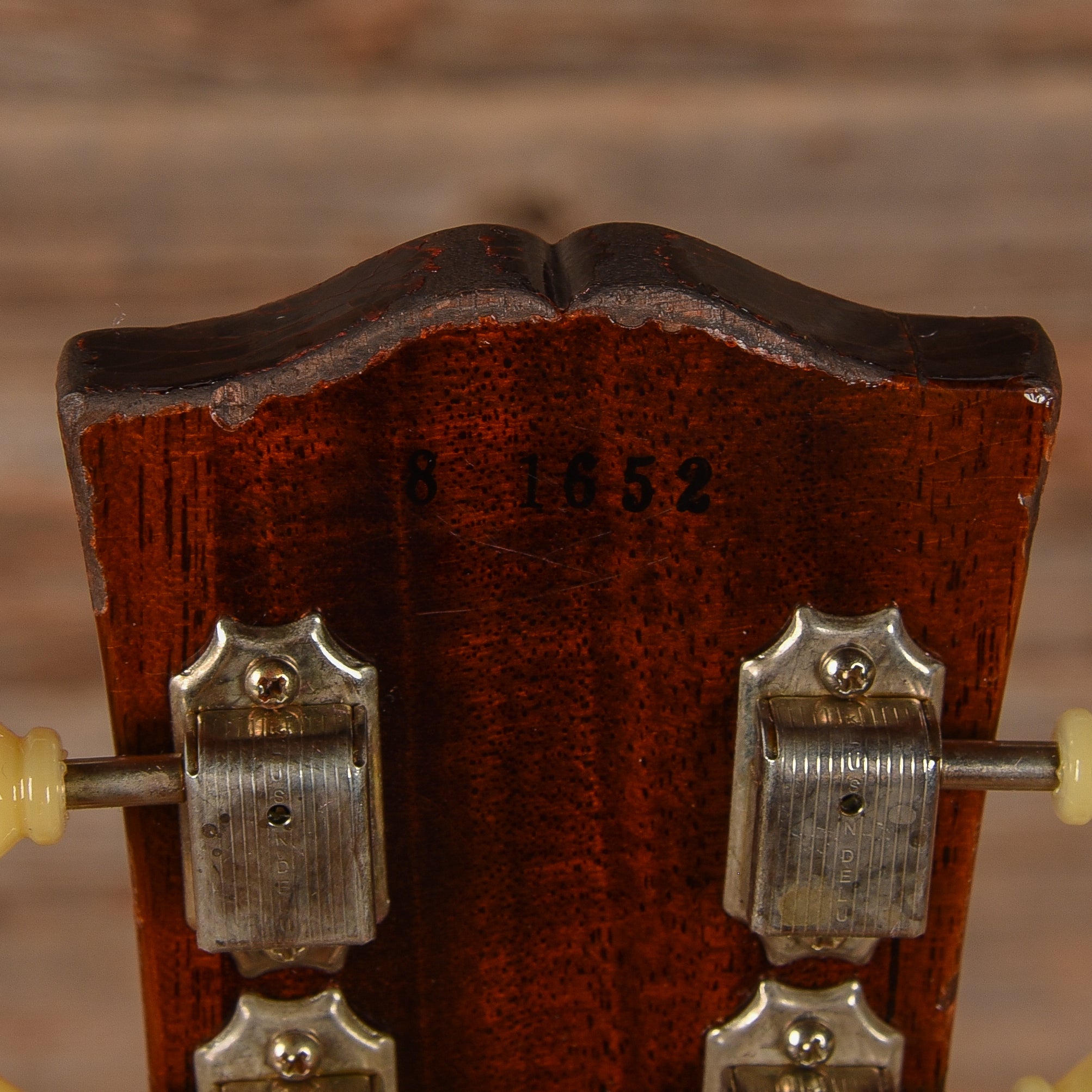 Gibson Custom Wildwood Spec '58 Les Paul Standard Ultra Heavy Aged Green Lemon Fade 2021 Electric Guitars / Solid Body