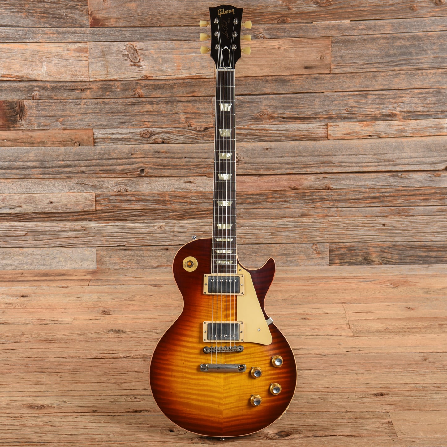 Gibson Custom Wildwood Spec 60th Anniversary 1960 Les Paul Standard V3 Sunburst 2020 Electric Guitars / Solid Body