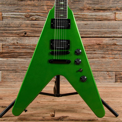 Gibson Dave Mustaine Signature "Rust in Peace" Flying V EXP Alien Tech Green 2022 Electric Guitars / Solid Body