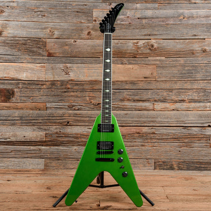 Gibson Dave Mustaine Signature "Rust in Peace" Flying V EXP Alien Tech Green 2022 Electric Guitars / Solid Body