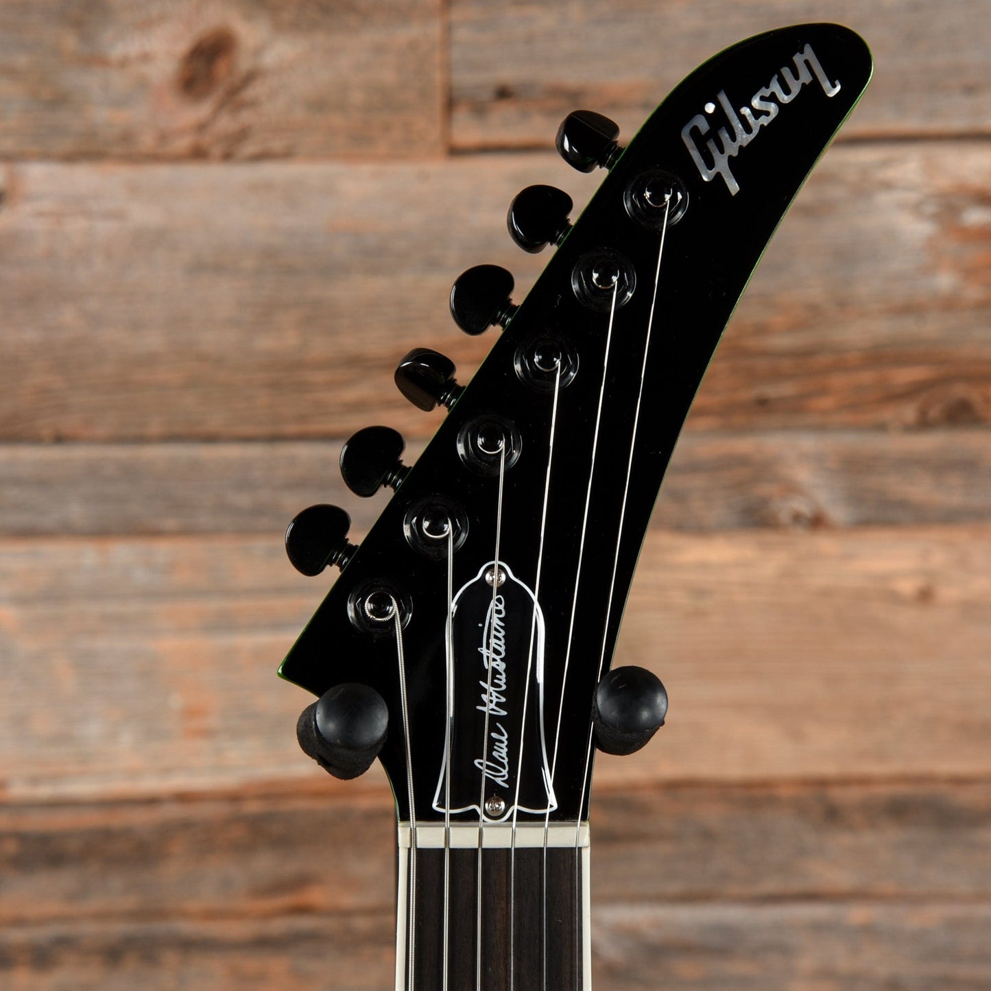 Gibson Dave Mustaine Signature "Rust in Peace" Flying V EXP Alien Tech Green 2022 Electric Guitars / Solid Body