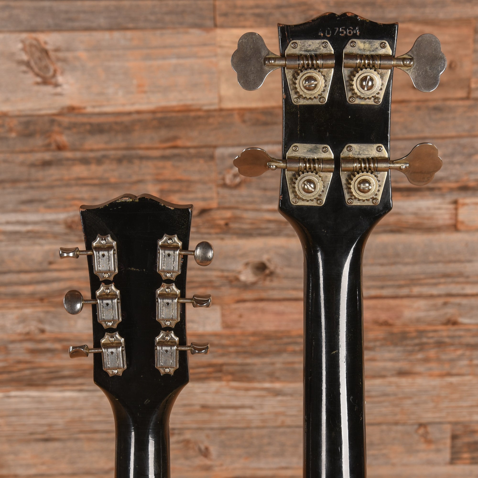 Gibson EBSF-1250 Doubleneck Black 1966 Electric Guitars / Solid Body