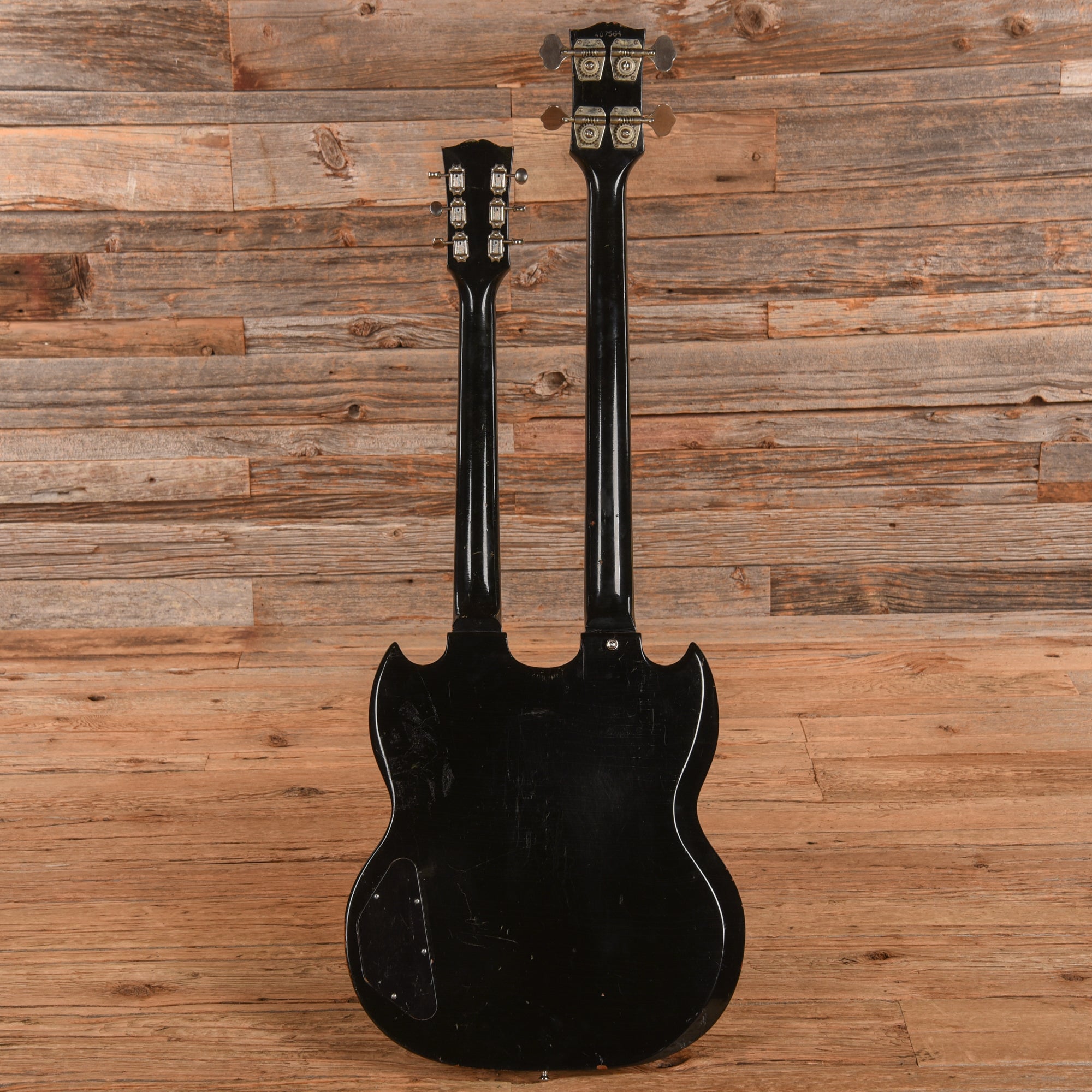Gibson EBSF-1250 Doubleneck Black 1966 Electric Guitars / Solid Body