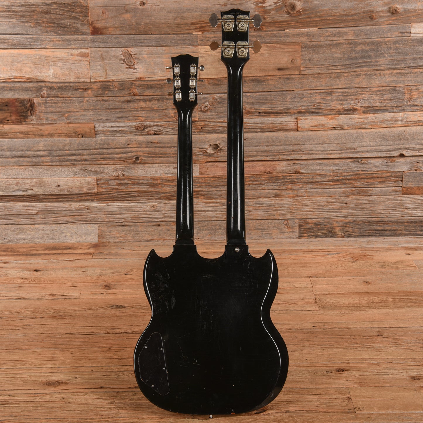 Gibson EBSF-1250 Doubleneck Black 1966 Electric Guitars / Solid Body