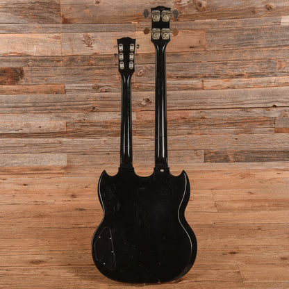 Gibson EBSF-1250 Doubleneck Black 1966 Electric Guitars / Solid Body
