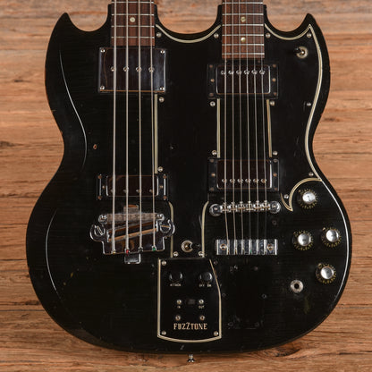Gibson EBSF-1250 Doubleneck Black 1966 Electric Guitars / Solid Body