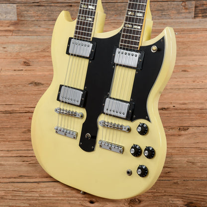 Gibson EDS-1275 Polaris White Refin 1974 Electric Guitars / Solid Body