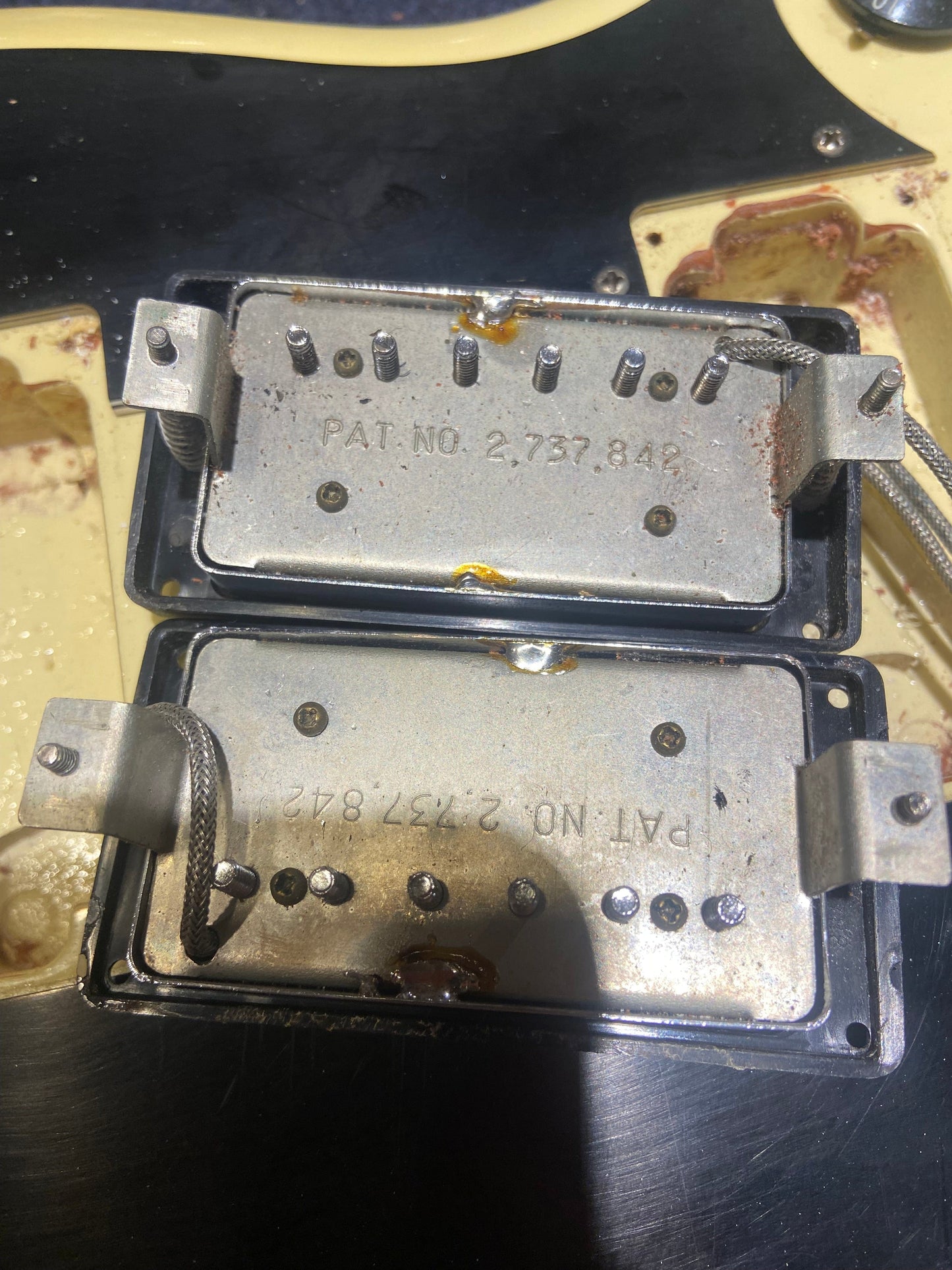 Gibson EDS-1275 Polaris White Refin 1974 Electric Guitars / Solid Body