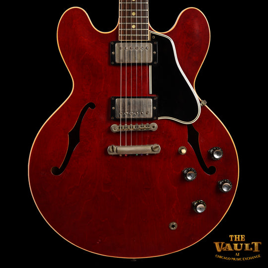 Gibson ES-335 Cherry 1961 Electric Guitars / Solid Body