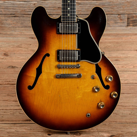Gibson ES-335 Sunburst 1961 Electric Guitars / Solid Body