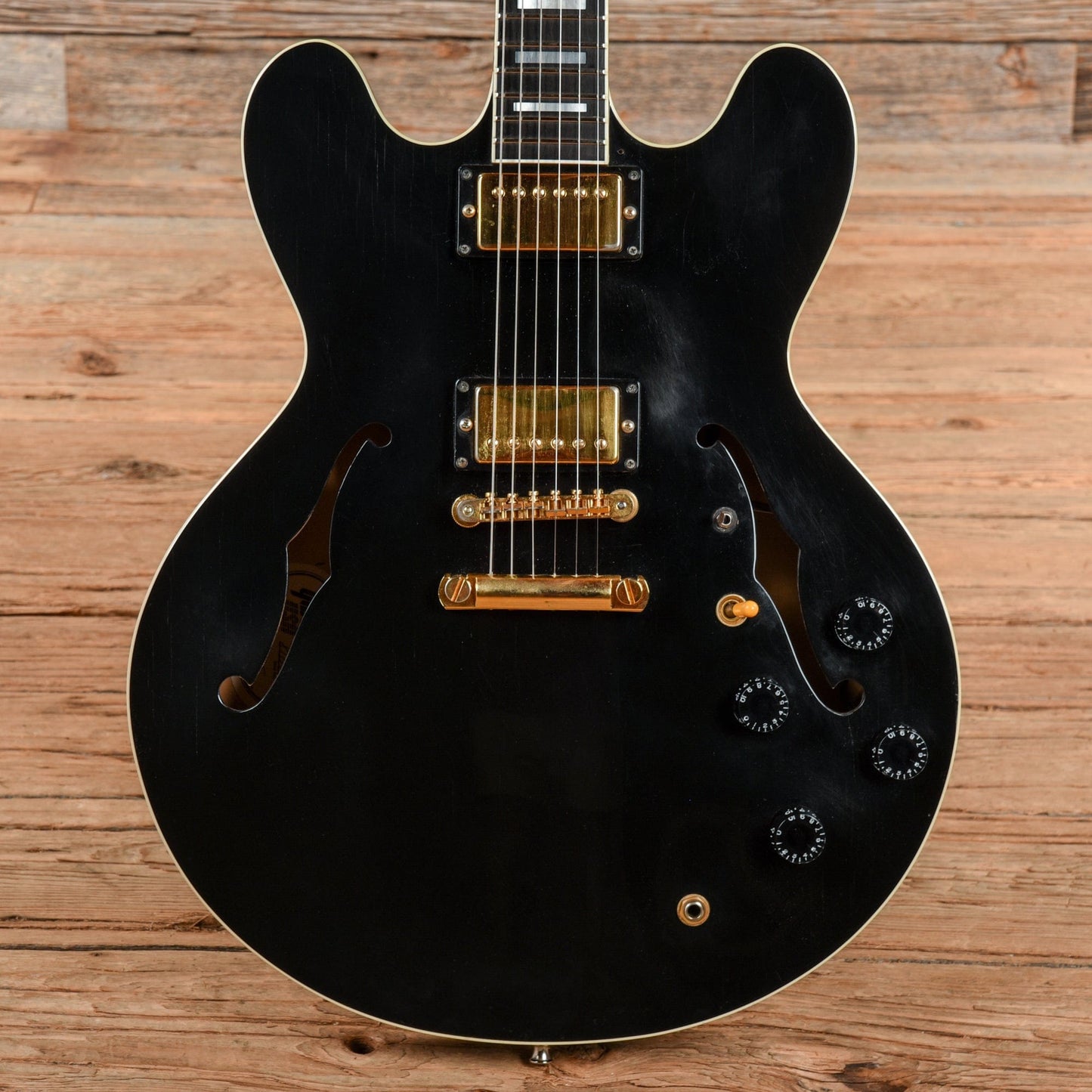 Gibson ES-347 Ebony 1989 Electric Guitars / Solid Body