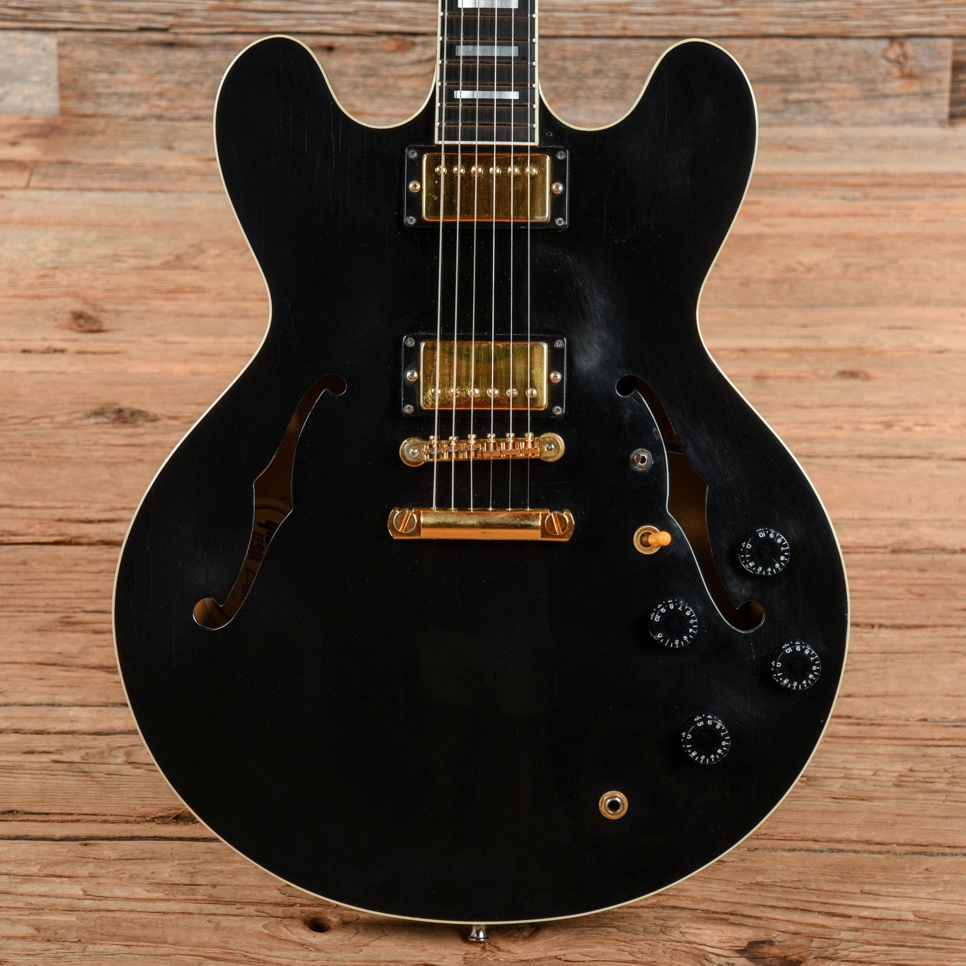 Gibson ES-347 Ebony 1989 Electric Guitars / Solid Body