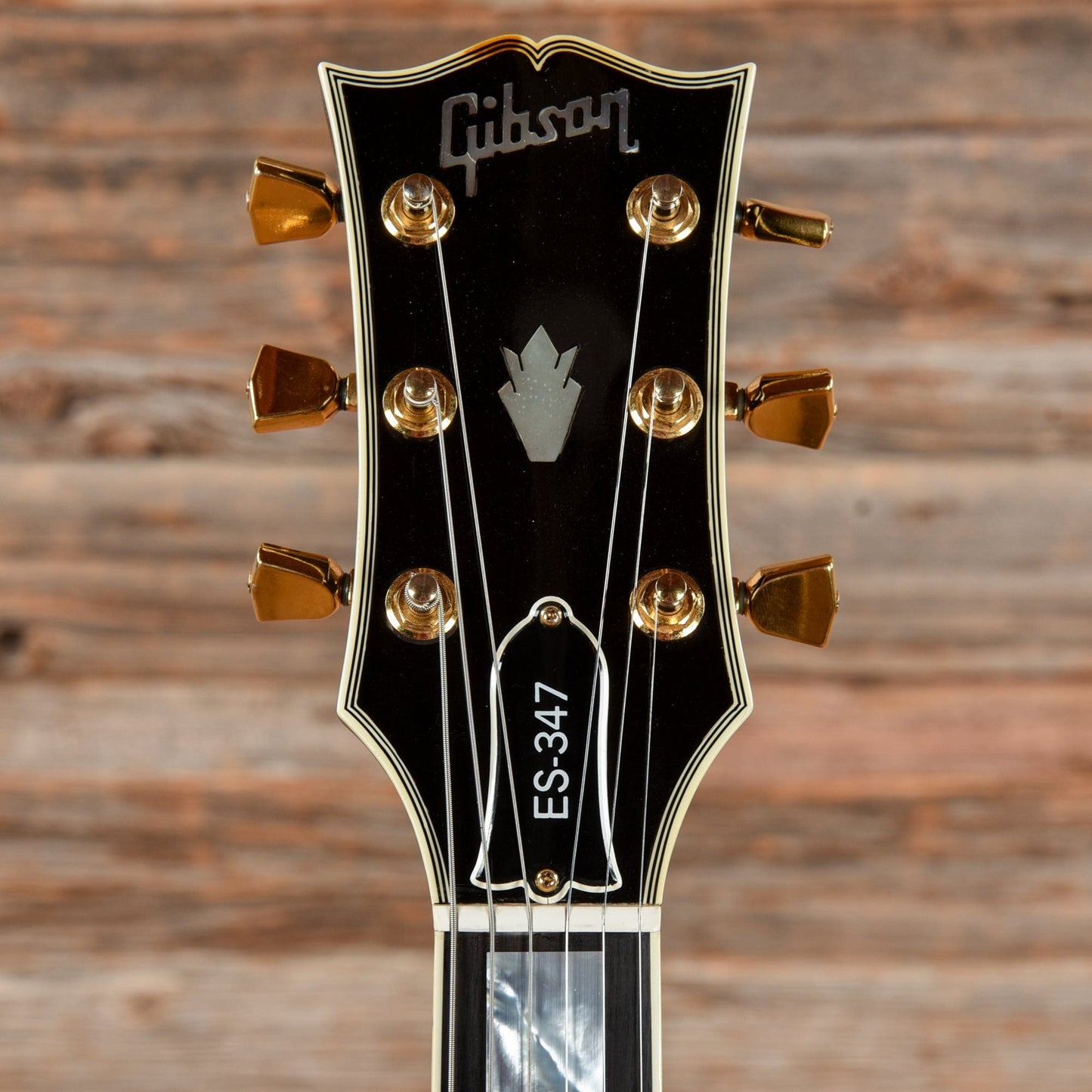 Gibson ES-347 Ebony 1989 Electric Guitars / Solid Body