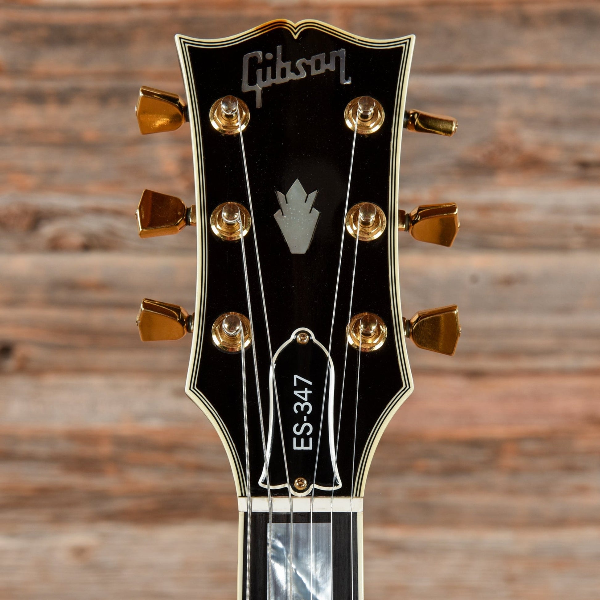 Gibson ES-347 Ebony 1989 Electric Guitars / Solid Body