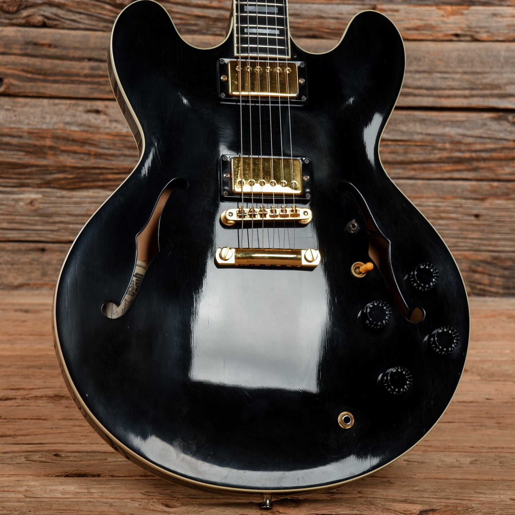 Gibson ES-347 Ebony 1989 Electric Guitars / Solid Body