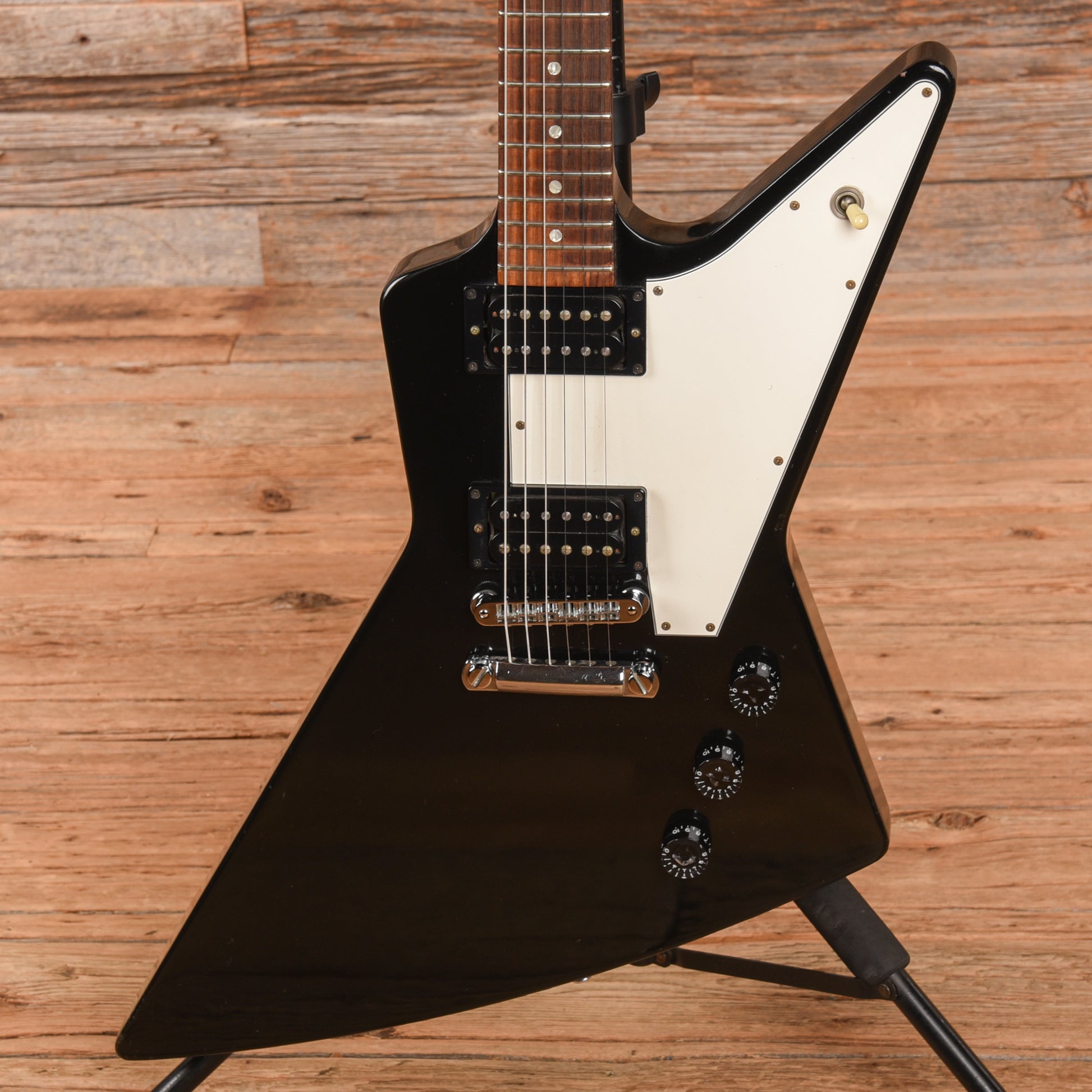 Gibson Explorer '76 Reissue Black 1997 Electric Guitars / Solid Body