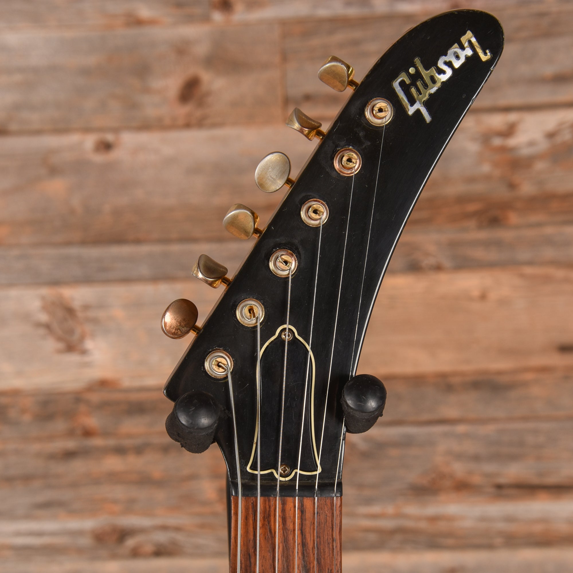 Gibson Explorer Black 1977 Electric Guitars / Solid Body