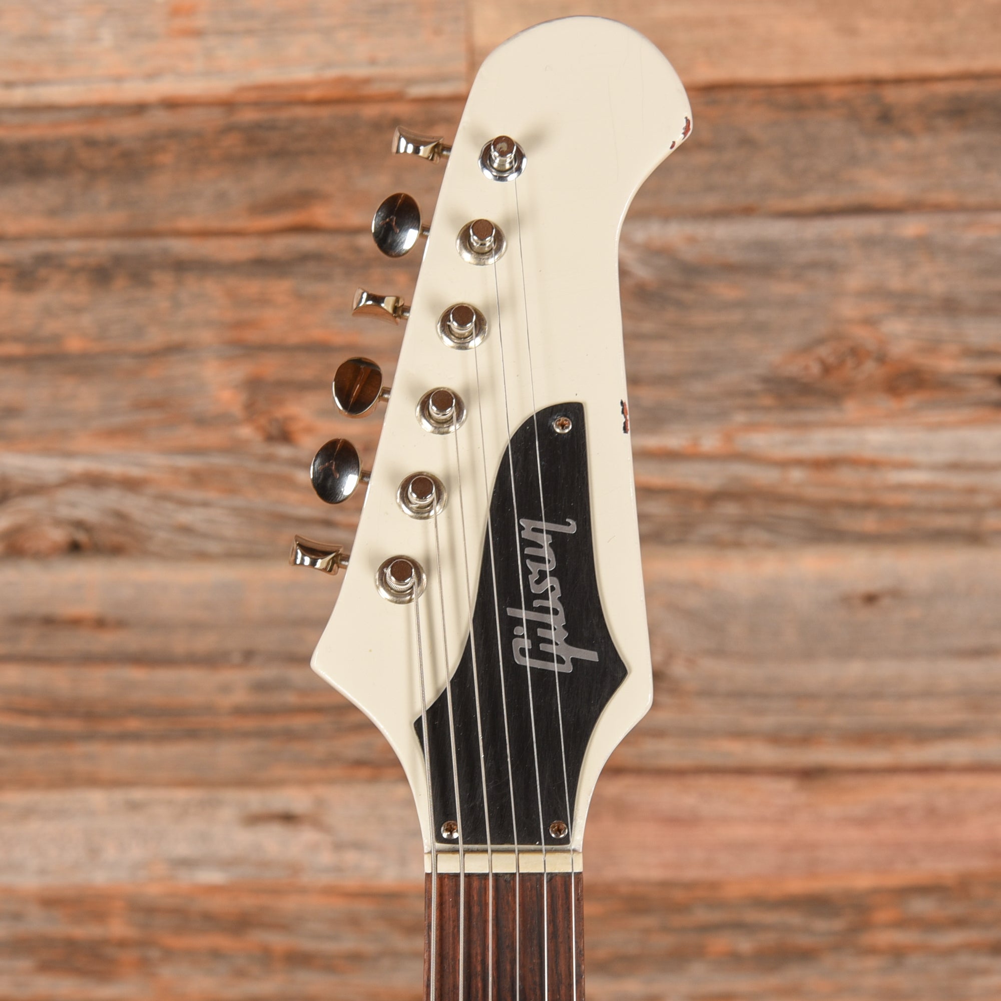 Gibson Firebird III White Refin 1967 Electric Guitars / Solid Body
