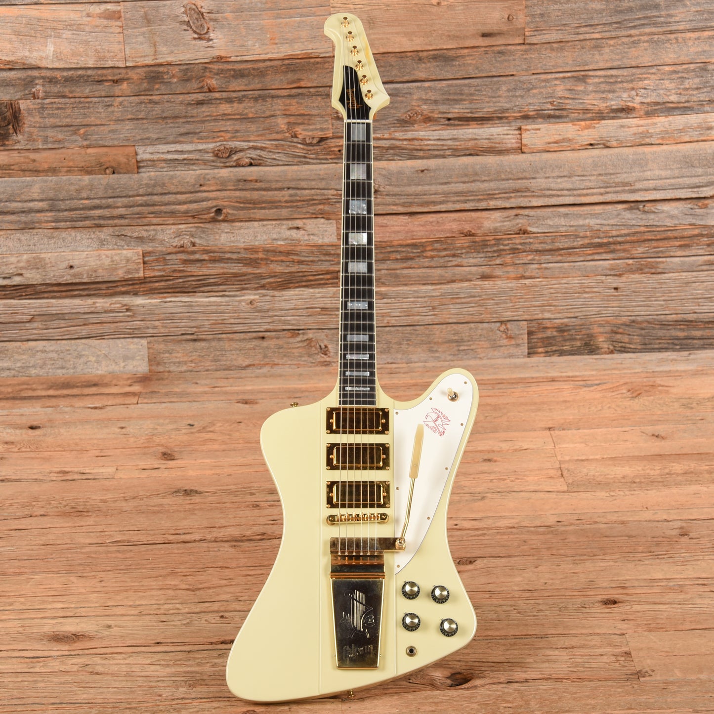 Gibson Firebird VII White  - Dave Amato of REO Speedwagon Electric Guitars / Solid Body