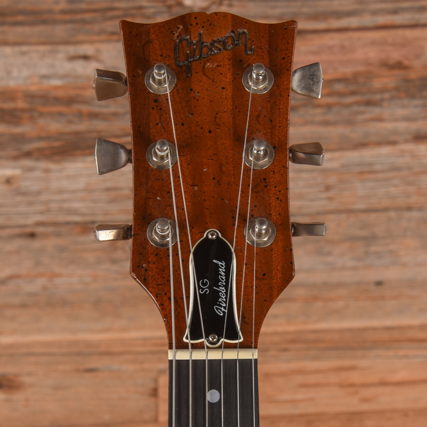 Gibson Firebrand SG Natural Black Speckle 1980 Electric Guitars / Solid Body