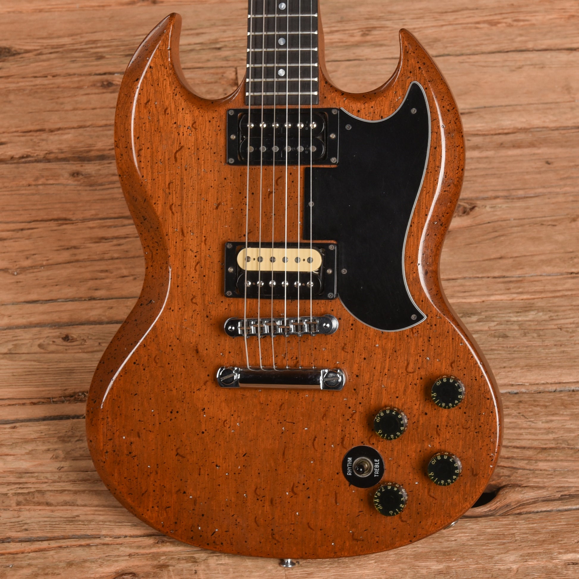 Gibson Firebrand SG Natural Black Speckle 1980 Electric Guitars / Solid Body