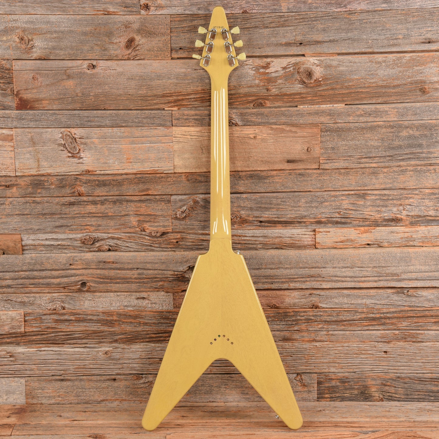 Gibson Flying V '59 Reissue TV Yelllow  - Dave Amato of REO Speedwagon Electric Guitars / Solid Body