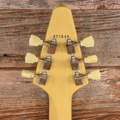 Gibson Flying V '59 Reissue TV Yelllow  - Dave Amato of REO Speedwagon Electric Guitars / Solid Body