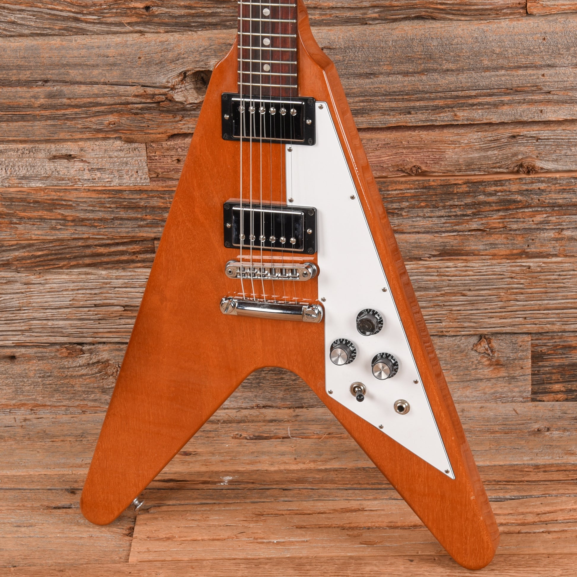 Gibson Flying V Antique Natural 2022 Electric Guitars / Solid Body