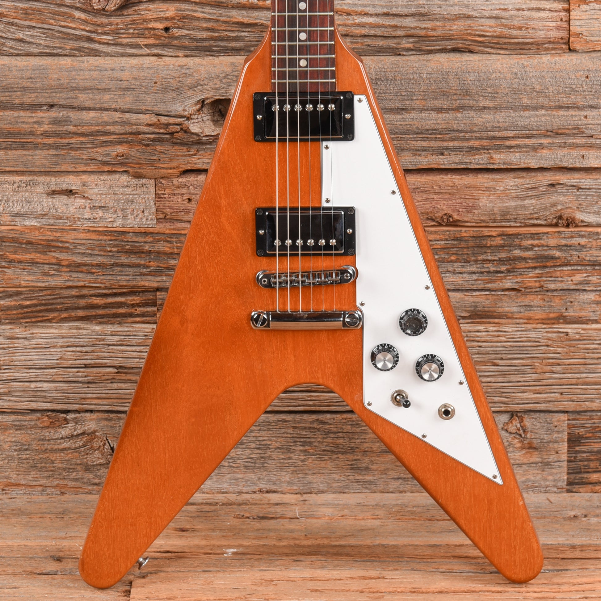 Gibson Flying V Antique Natural 2022 Electric Guitars / Solid Body
