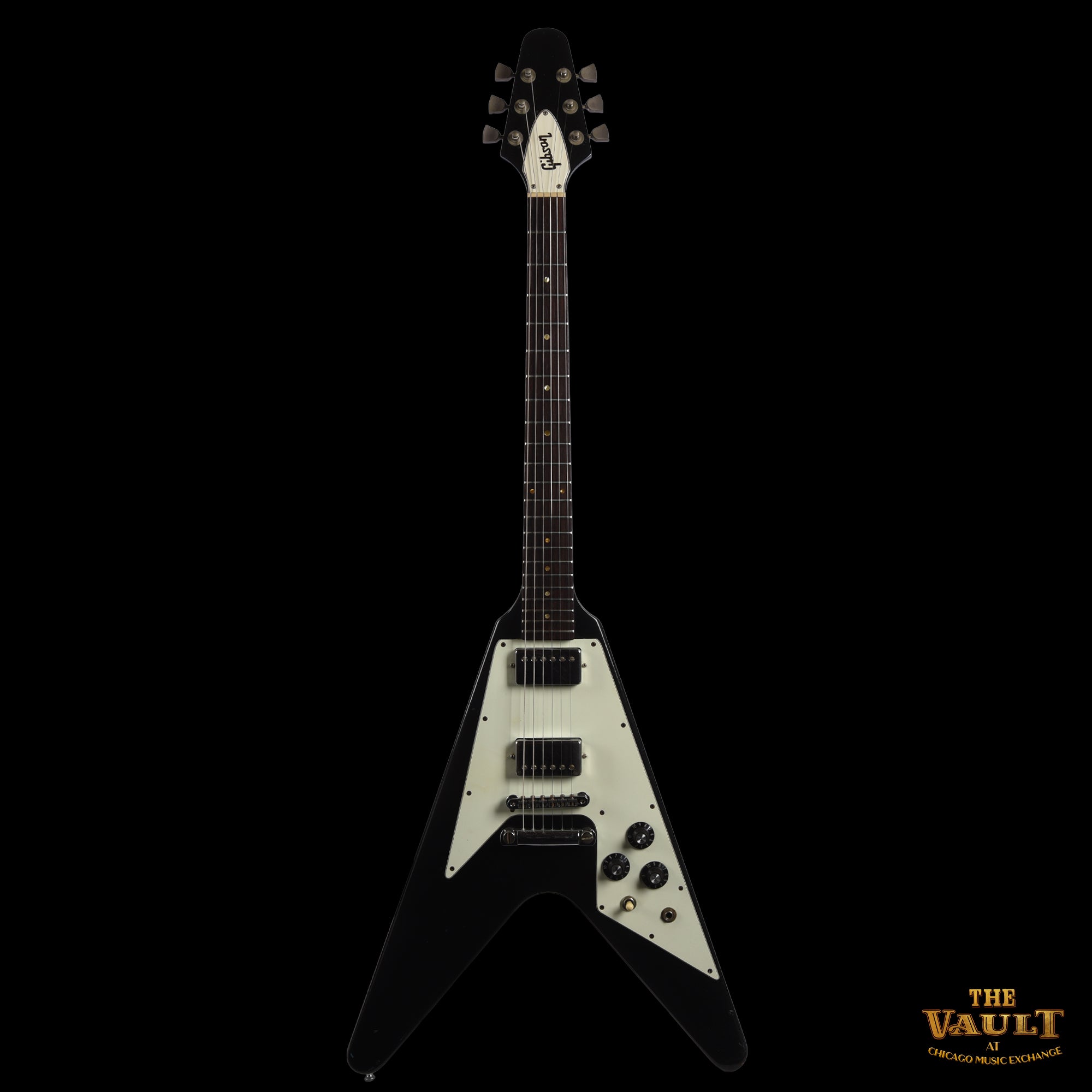 Gibson Flying V Black 1980 Electric Guitars / Solid Body