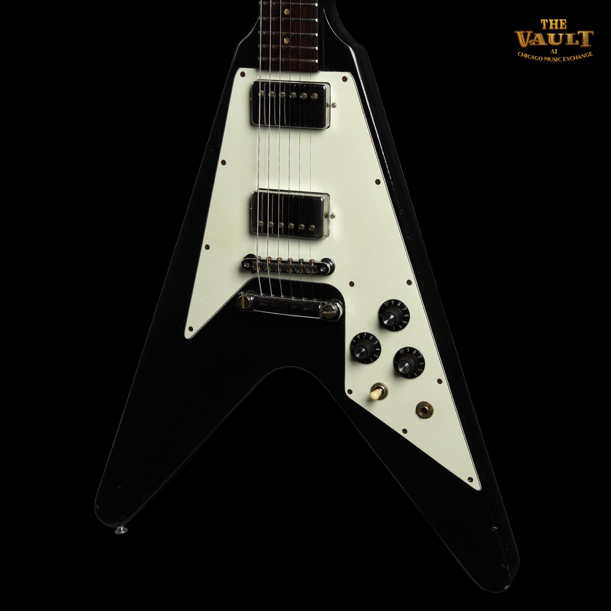 Gibson Flying V Black 1980 Electric Guitars / Solid Body