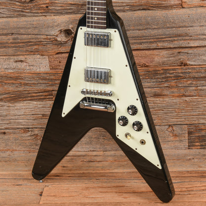 Gibson Flying V Black 1980 Electric Guitars / Solid Body