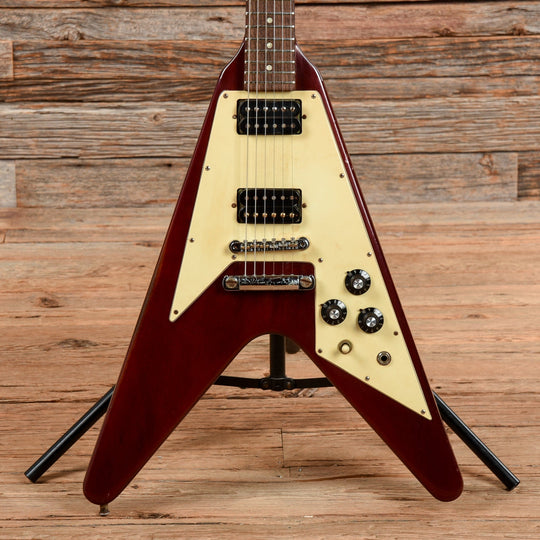 Gibson Flying V Cherry 1975 Electric Guitars / Solid Body