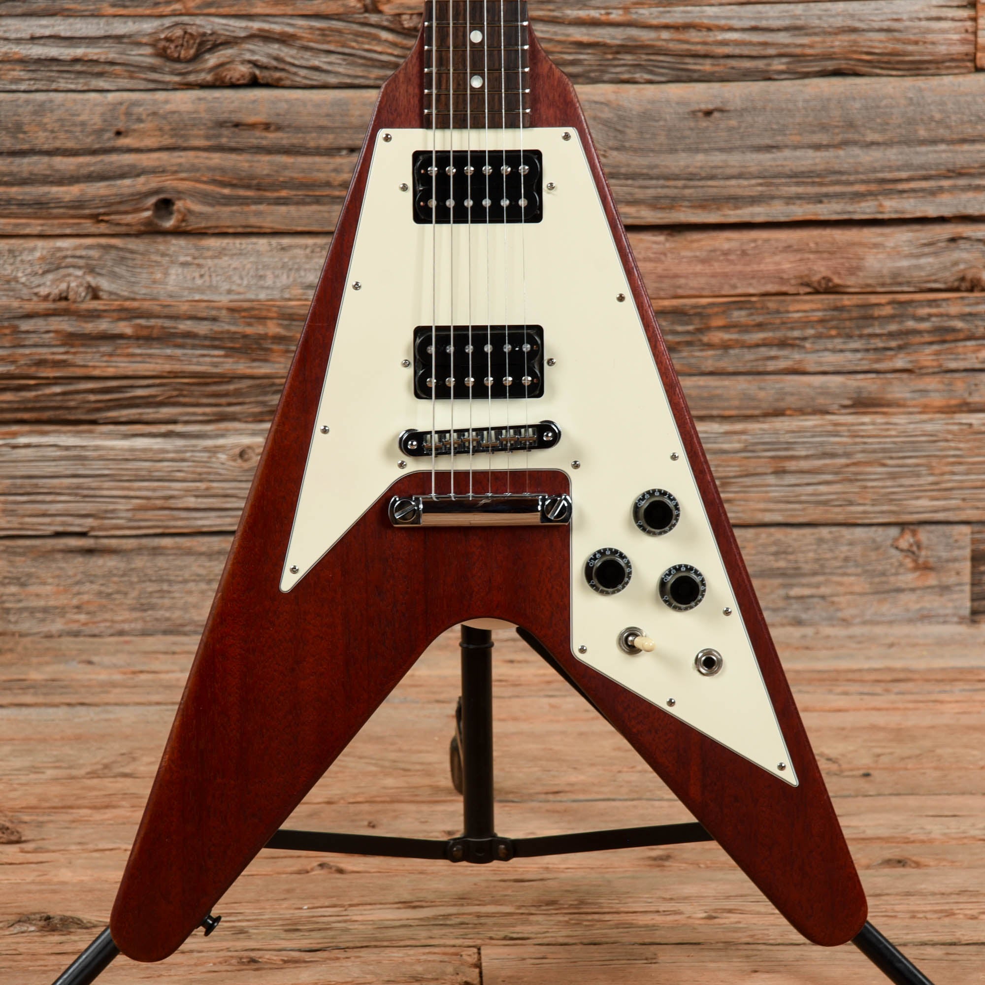 Gibson Flying V Faded Worn Cherry 2001 – Chicago Music Exchange