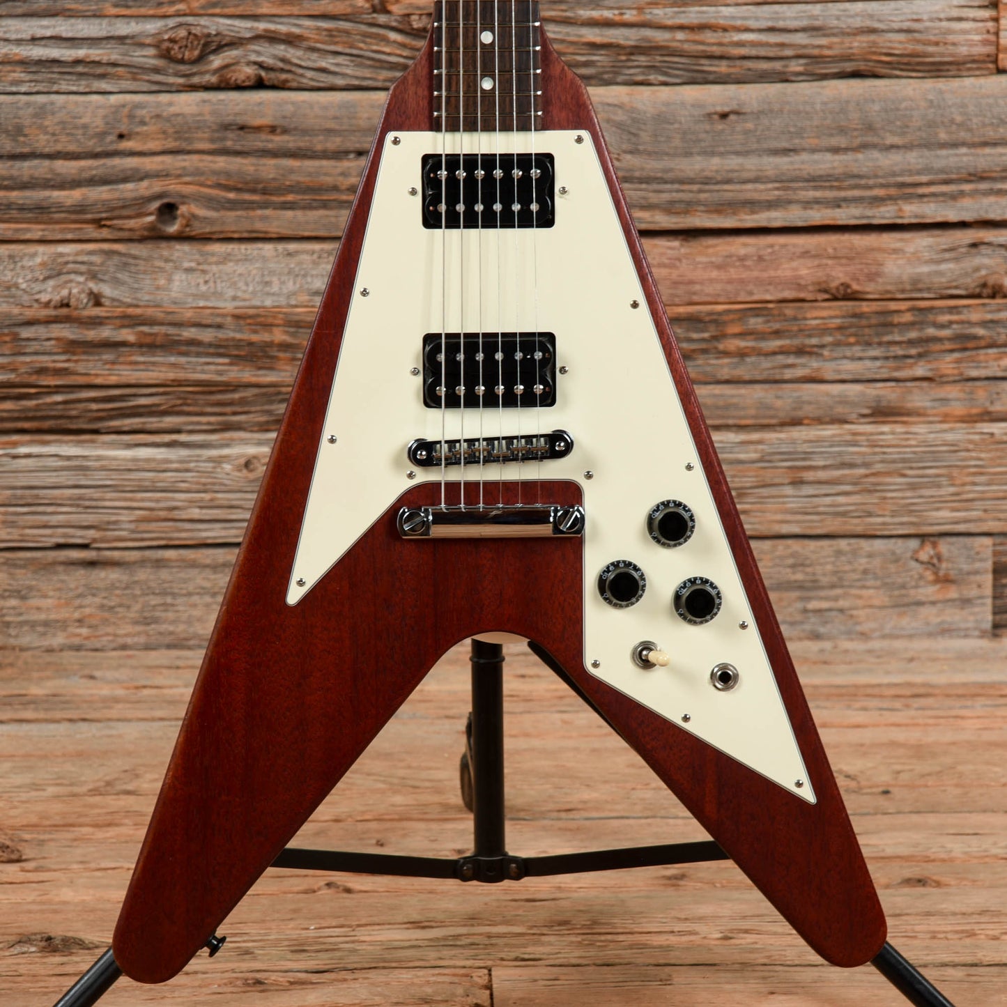 Gibson Flying V Faded Worn Cherry 2001 Electric Guitars / Solid Body