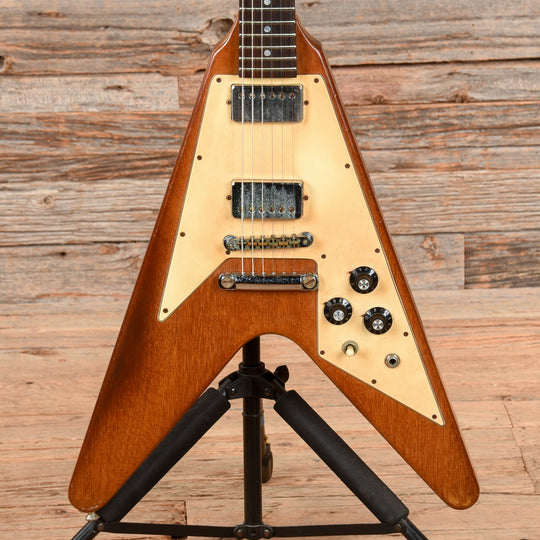 Gibson Flying V Natural 1975 Electric Guitars / Solid Body