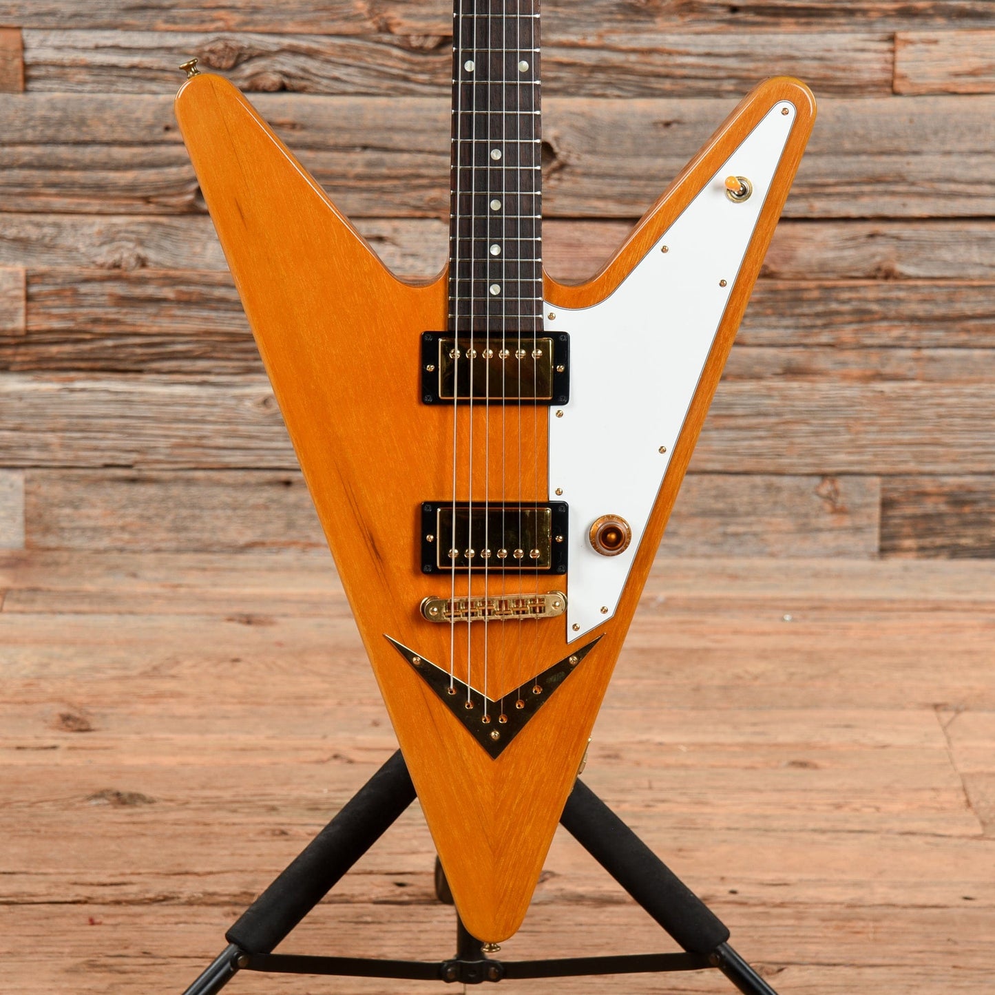 Gibson Flying V Reverse Natural 2007 Electric Guitars / Solid Body