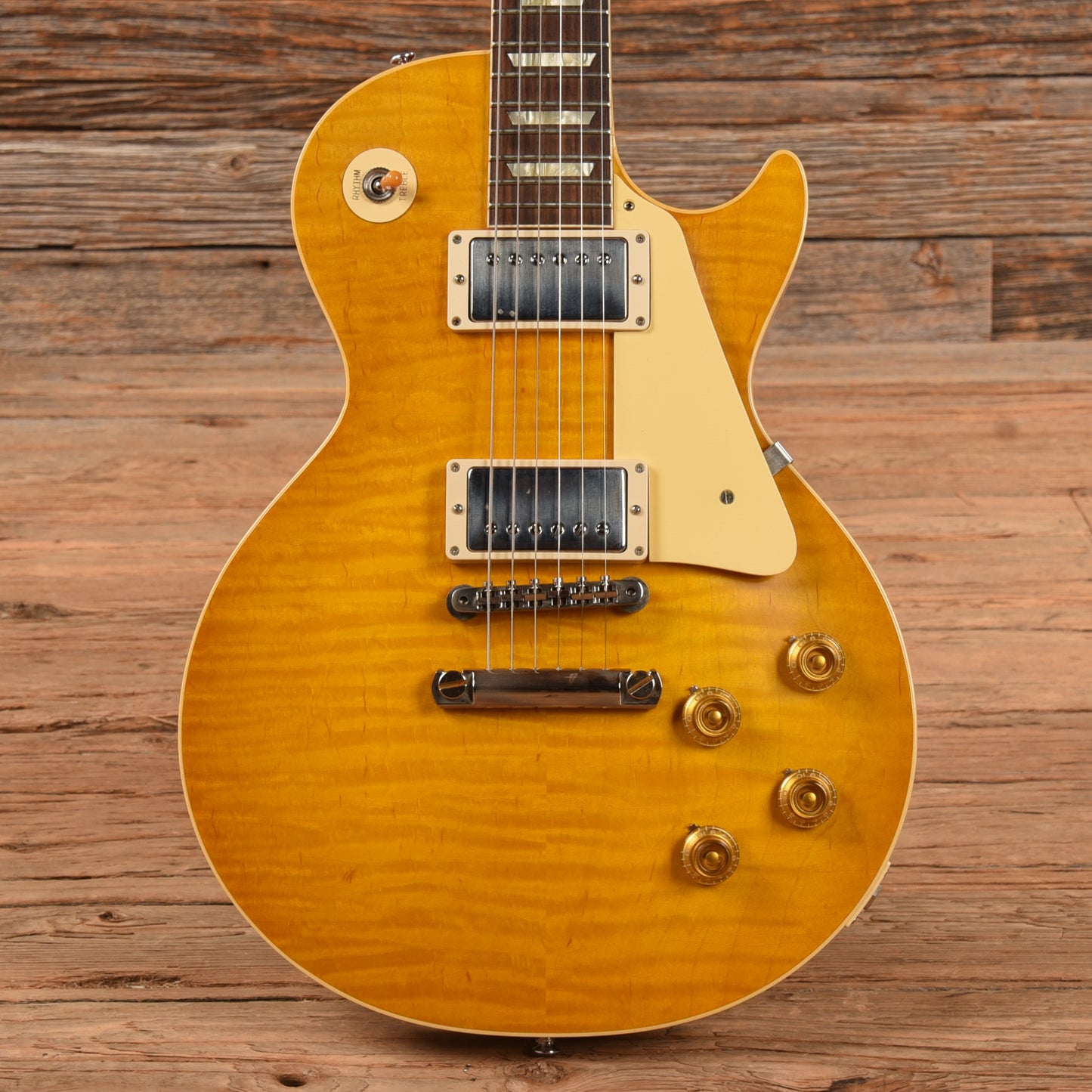 Gibson Gibson Custom Murphy Lab 59 Les Paul Standard "CME Spec" Ultra Light Aged Dirty Lemon Electric Guitars / Solid Body